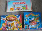 Spel Monopoly junior / junior Stratego / Happie Haai 4+, Vijf spelers of meer, Ophalen of Verzenden, Gebruikt, Goliath