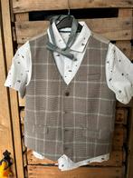 Overhemd, gilet, vlinderstrik (klittenband), Ophalen, Zo goed als nieuw, Jongen, Overhemd of Blouse