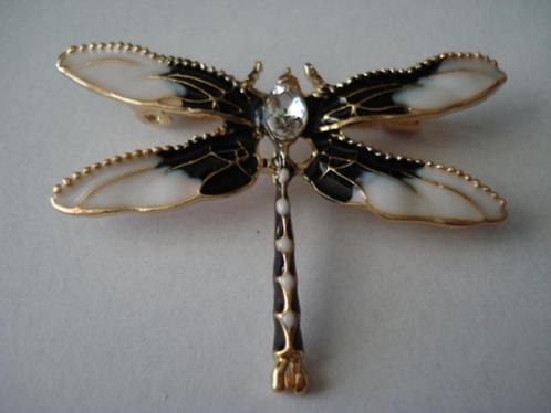 Libelle broche, Sieraden, Tassen en Uiterlijk, Broches, Nieuw, Overige materialen, Overige kleuren, 4 tot 7 cm, Ophalen of Verzenden