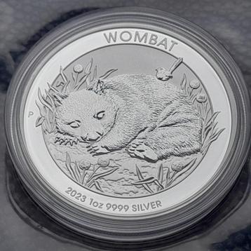 2023 Wombat - Perth Mint - 1 oz silver BU beschikbaar voor biedingen