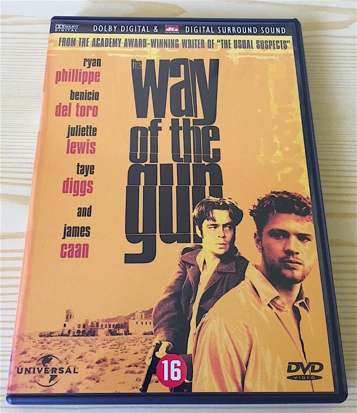dvd Way Of The Gun (Benicio del Toro) met inlay, Cd's en Dvd's, Dvd's | Thrillers en Misdaad, Zo goed als nieuw, Actiethriller