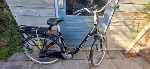 Vogue elektrische dames fiets gebruikt, Fietsen en Brommers, Elektrische fietsen, Gebruikt, Overige merken, Ophalen