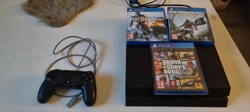 Te koop ps4 slim 1tb, Spelcomputers en Games, Spelcomputers | Sony PlayStation 4, Gebruikt, Slim, Met 1 controller, Ophalen