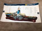 Poster SMIT ZEESLEEPBOOT ‘SMIT ROTTERDAM’ 22.000 PK - (1975), Verzamelen, Gebruikt, Deurposter of groter, Rechthoekig Liggend