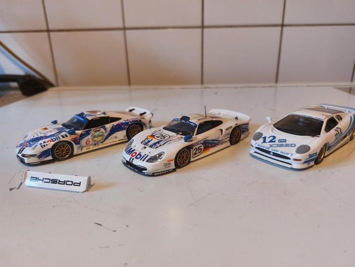 3 oude Minichamps DTM, GT Cup 1/43, Hobby en Vrije tijd, Modelauto's | 1:43, Gebruikt, Auto, MiniChamps, Ophalen of Verzenden