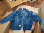 Spijkerjasje maat 92, Ophalen of Verzenden, Zo goed als nieuw, Meisje, Jas