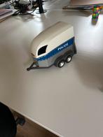 Playmobil Politie Paardentrailer, Ophalen of Verzenden, Zo goed als nieuw, Jongen of Meisje