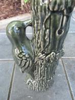 OPRUIMING - SPECHT AAN STAM - KERAMIEK VAN 9,95 NU 4,50, Ophalen of Verzenden, Nieuw, Vogel, Beeldje of Figuurtje