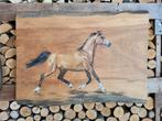 Schilderij paard (Punische was)  Katarina jankowski op eiken, Ophalen