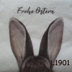 Servetten decoupage/bullet journal * Hazen oren L1901, Verzenden, Nieuw, Materiaal