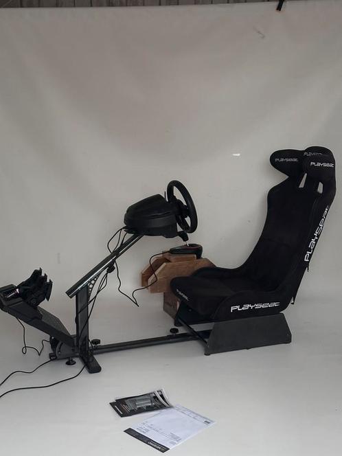 Playseat evolution pro alcantara, Spelcomputers en Games, Spelcomputers | Sony PlayStation Consoles | Accessoires, Zo goed als nieuw