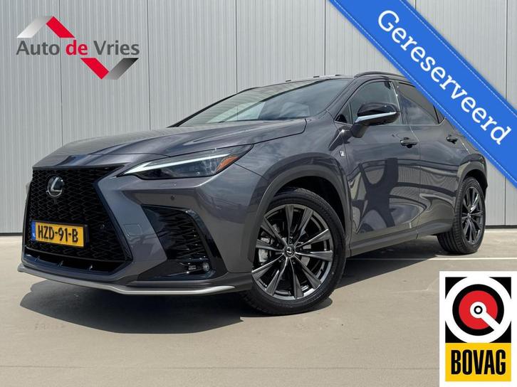 Lexus NX 450h+ AWD F Sport Line|Trekhaak|Leder|Schuifdak, Auto's, Lexus, Bedrijf, Te koop, NX, 360° camera, 4x4, ABS, Achteruitrijcamera