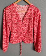 Bloemen blouse van About You - Maat M., Maat 38/40 (M), Ophalen of Verzenden, Zo goed als nieuw, Rood