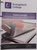 Soteriologie - Evangelisch College, Ophalen of Verzenden, Zo goed als nieuw, Dr. B. Wentsel, Christendom | Protestants