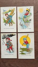 Sport.  4 kaarten. Ijshockey, honkbal,vissen en golfen., Ophalen of Verzenden, Ongelopen, Sport en Spel