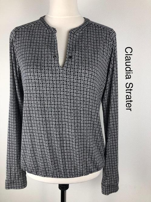 Claudia Strater Longsleeve  (mt: 36) 10,3/6895, Kleding | Dames, Blouses en Tunieken, Zo goed als nieuw, Maat 36 (S), Ophalen of Verzenden