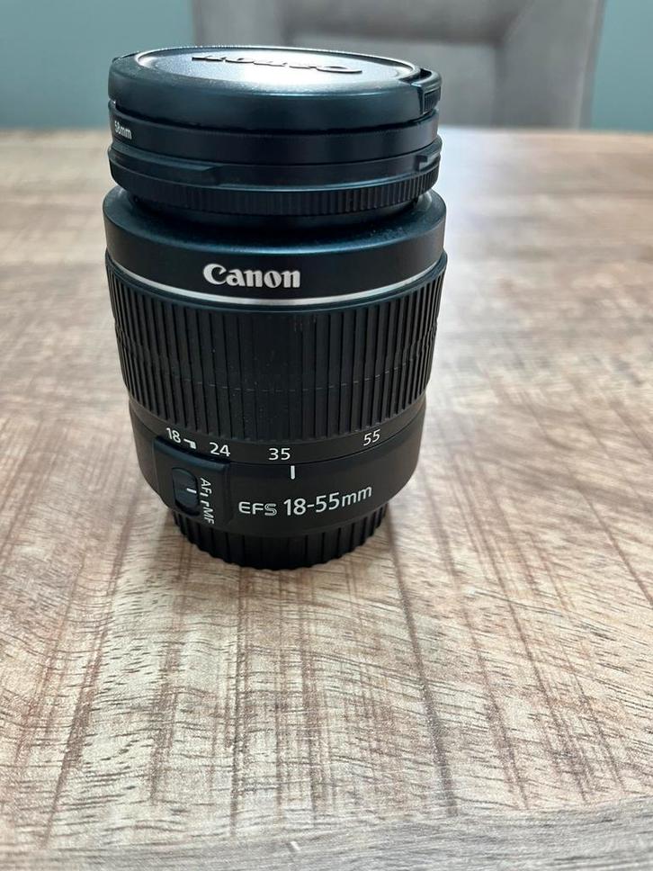 Canon lens EFS 18-55mm, Audio, Tv en Foto, Fotografie | Lenzen en Objectieven, Gebruikt, Standaardlens, Ophalen of Verzenden