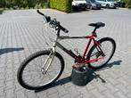 Mountainbike, giant, boulder, rood, zilver, Fietsen en Brommers, Fietsen | Mountainbikes en ATB, Hardtail, Ophalen, Gebruikt, Giant