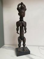 Houten beeld Afrika Ivoorkust 49cm, Antiek en Kunst, Kunst | Niet-Westerse kunst, Ophalen of Verzenden