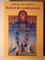 Johan Huizinga - Herfsttij der middeleeuwen (geïllustreerd), Boeken, Ophalen of Verzenden, Zo goed als nieuw, Schilder- en Tekenkunst