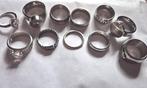 Diverse Ringen, Gebruikt, Kleiner dan 17, Dame of Heer, Zilver