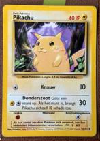 Pikachu #58 Pokémon Base Set - 🇾🇪 NEDERLANDS!, Verzenden, Zo goed als nieuw, Losse kaart