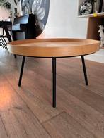 Zuiver oak tray tafel, Rond, Gebruikt, 45 tot 60 cm, Minder dan 55 cm