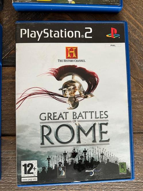 Great Battles of Rome - PS2, Spelcomputers en Games, Games | Sony PlayStation 2, Gebruikt, Strategie en Constructie, Ophalen of Verzenden