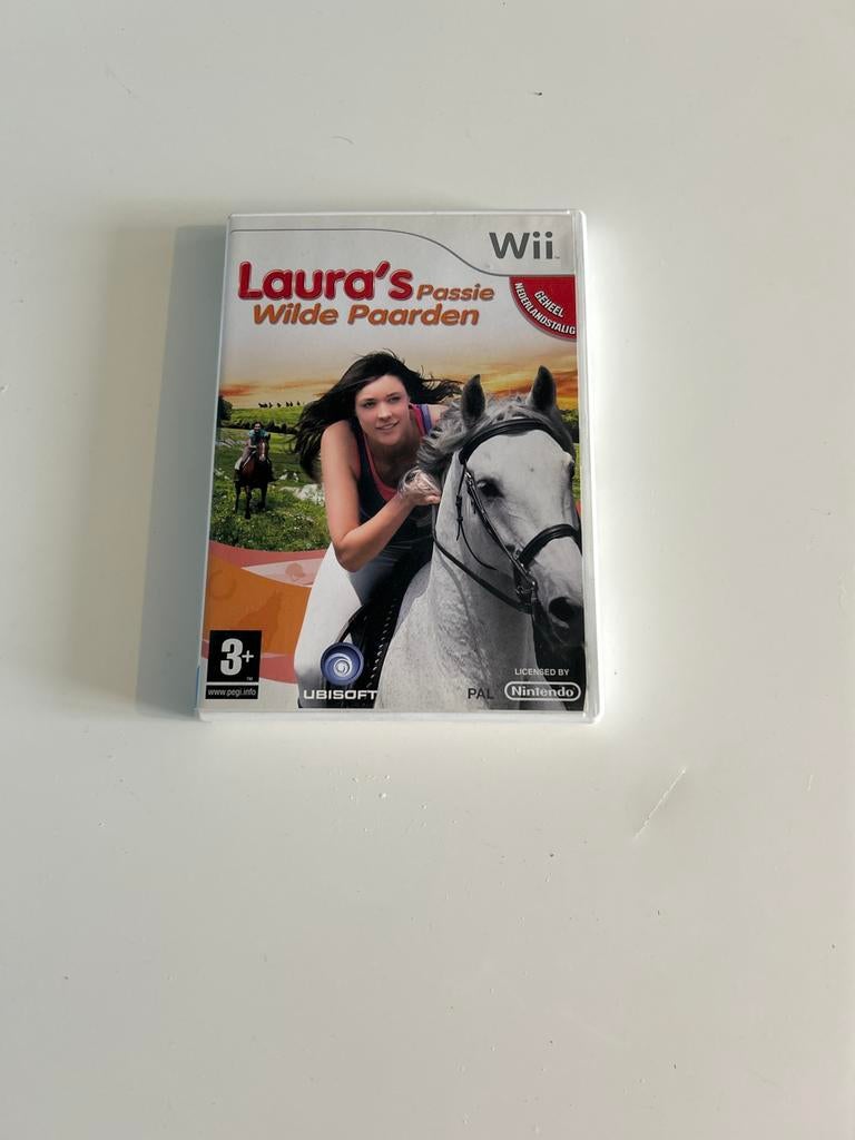Laura's Passie Wilde Paarden - Wii, 1 speler, Ophalen of Verzenden, Zo goed als nieuw, Vanaf 3 jaar