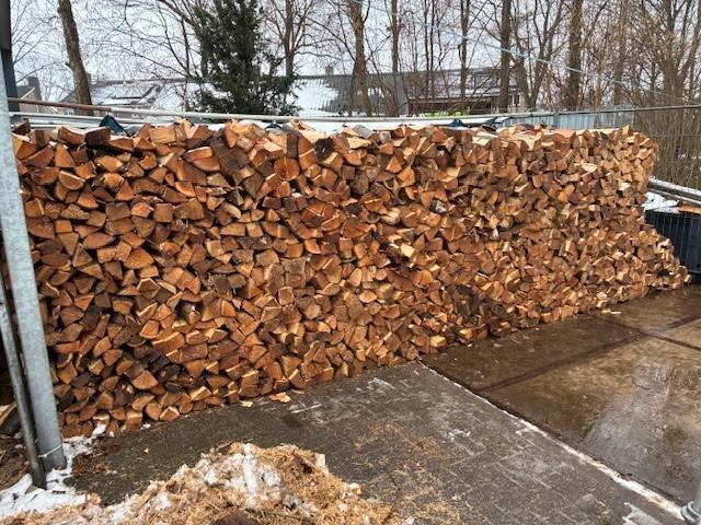 Brandhout, haardhout, Tuin en Terras, Haardhout, Blokken, Essenhout, 6 m³ of meer, Ophalen of Verzenden