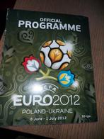 Officiële programma EK Voetbal 2012 Polen-Ukraine, Gebruikt, Ophalen of Verzenden