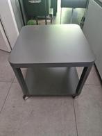 Grijs ikea bijzettafeltje tingby, Minder dan 50 cm, 50 tot 100 cm, Rond, Ophalen of Verzenden