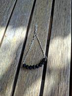 Leuk armbandje met zwarte kralen !!, Sieraden, Tassen en Uiterlijk, Armbanden, Ophalen of Verzenden, Zo goed als nieuw