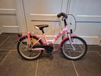 Meisjesfiets 18" (voor meisjes van ong. 4-6 jaar), Fietsen en Brommers, Fietsen | Meisjes, Ophalen, Gebruikt, Handrem, 18 inch