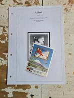 7366 ajman olympische spelen sapporo 1972, Postzegels en Munten, Postzegels | Thematische zegels, Verzenden, Sport