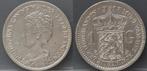 Mooie zilveren 1 gulden 1917 - Wilhelmina, Postzegels en Munten, Munten | Nederland, Zilver, Koningin Wilhelmina, 1 gulden, Losse munt