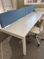 Groot bureau (4 personen) of vergadertafel, wit, Ophalen, Zo goed als nieuw, Bureau