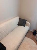 Nieuwe slaapbank van de jysk., Ophalen, 140 cm, Crème, Nieuw