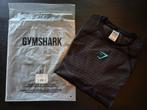Gymshark Onyx 5.0 Seamless T-Shirt - L - Black/Onyx Grey, Maat 52/54 (L), Fitness, Nieuw, Ophalen of Verzenden