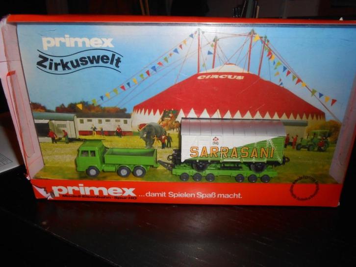 Märklin Primex 4584 Zirkuswelt Circus Sarrasani, LEES !, Hobby en Vrije tijd, Modeltreinen | H0, Gebruikt, Wagon, Wisselstroom