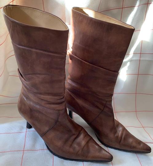 Peter Kaiser laarzen maat 39, Kleding | Dames, Schoenen, Gedragen, Hoge laarzen, Bruin, Ophalen of Verzenden