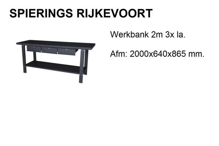 Werkbank Diverse modellen nieuw en gebruikt werktafel, Doe-het-zelf en Verbouw, Overige Doe-het-zelf en Verbouw, Nieuw, Ophalen of Verzenden