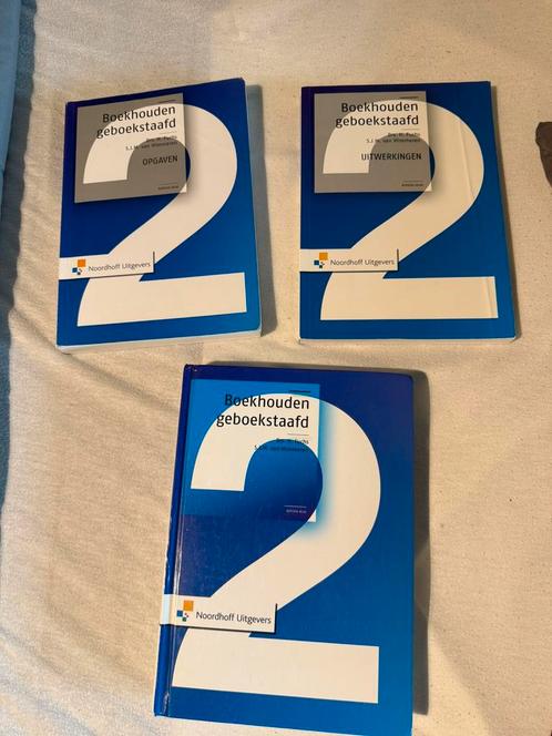 Boekhouden Geboekstaafd 2 (BUNDEL), Boeken, Economie, Management en Marketing, Management, Ophalen of Verzenden