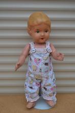 Mooie oude wildebras papier mache pop NR 8632, Verzamelen, Poppen, Ophalen of Verzenden, Gebruikt, Pop