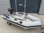 Skelter met ruber boot en 2.5 pk, Ophalen, Gebruikt, Overige merken, Met kar of aanhanger
