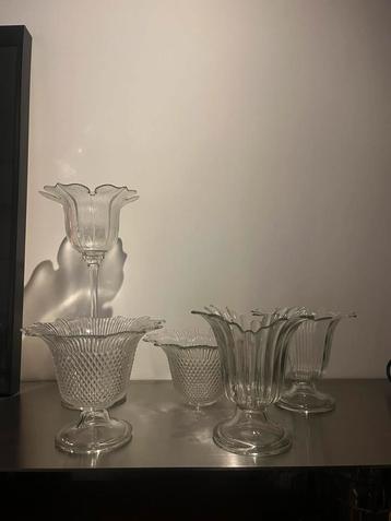 Art deco uranium glas 5x beschikbaar voor biedingen
