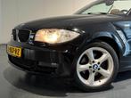 BMW 1-serie Cabrio 118i /Clima/Cruise/PDC/Leer/LMV, 1-Serie, Cabriolet, 4 stoelen, Zwart