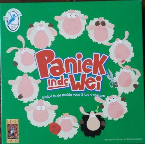 Paniek in de wei 999 games, Hobby en Vrije tijd, Gezelschapsspellen | Bordspellen, Zo goed als nieuw, Ophalen of Verzenden