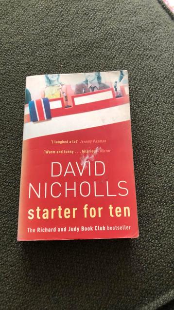 Starter for ten David Nicholls beschikbaar voor biedingen