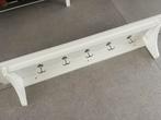 Wandkapstok IKEA Stenstorp wit 120 cm, 100 tot 150 cm, Zo goed als nieuw, Hout, Wandkapstok